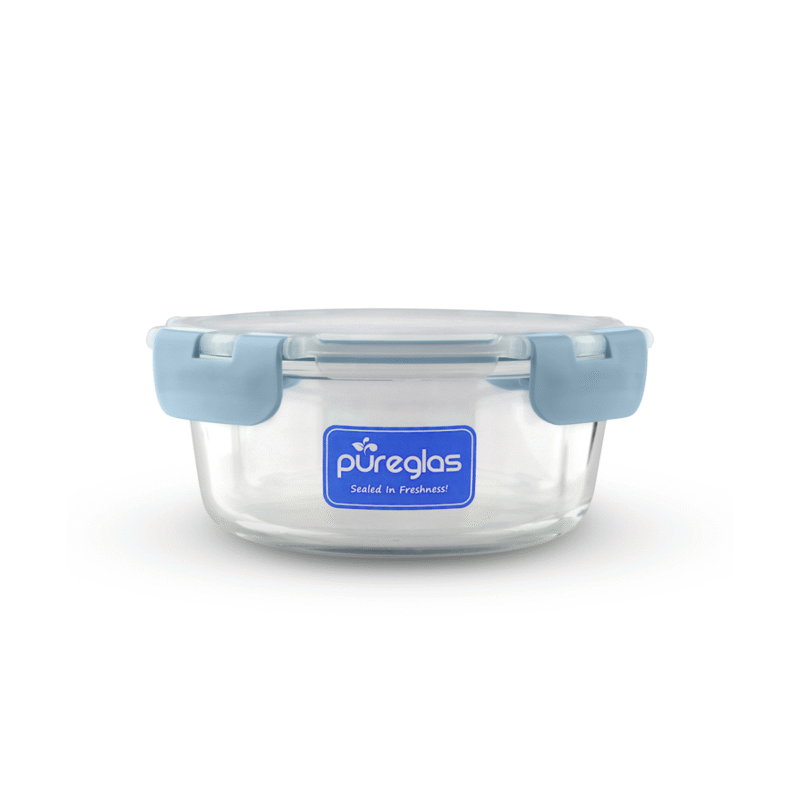 La gourmet Pureglas 650ml Round Container
