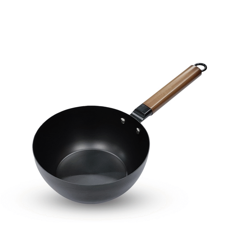 La gourmet Hikaru 20 x 8.5cm Chef Pan with Wooden Handle, 2L (IH)