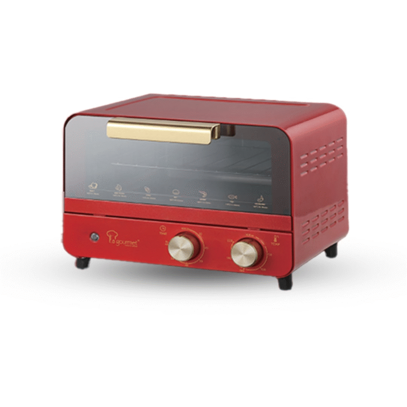 La gourmet Healthy Electric Oven 12L - Imperial Red