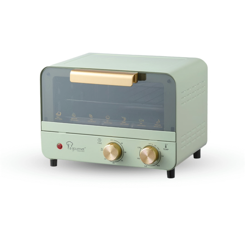 La gourmet Healthy Electric Oven 12L - Mint Green