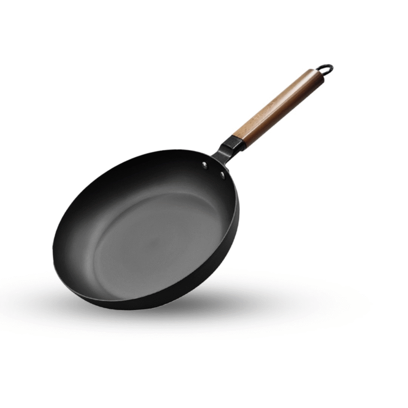 La gourmet Hikaru 28 x 6.2cm Frypan with Wooden Handle, 3.28L (IH)