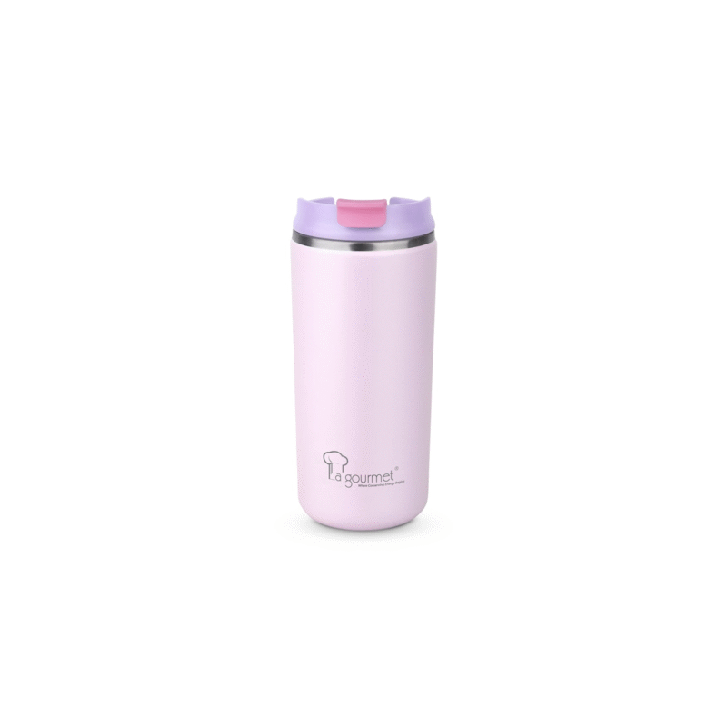 La gourmet Superwide 350ml Thermal Mug - Pink / Purple