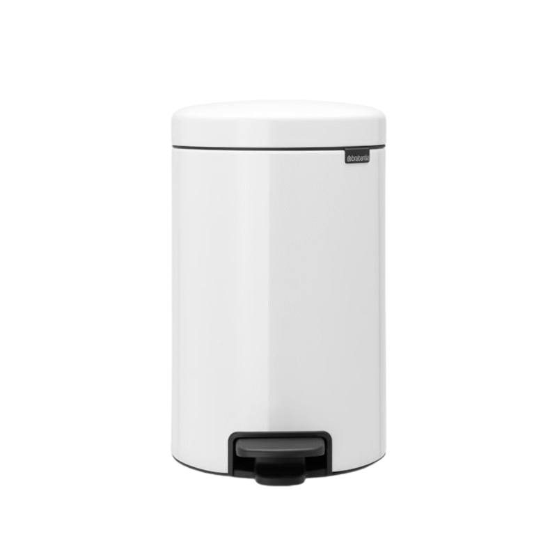 Brabantia NewIcon Pedal Bin 12L - White
