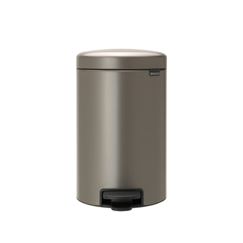 Brabantia NewIcon Pedal Bin 12L - Platinum