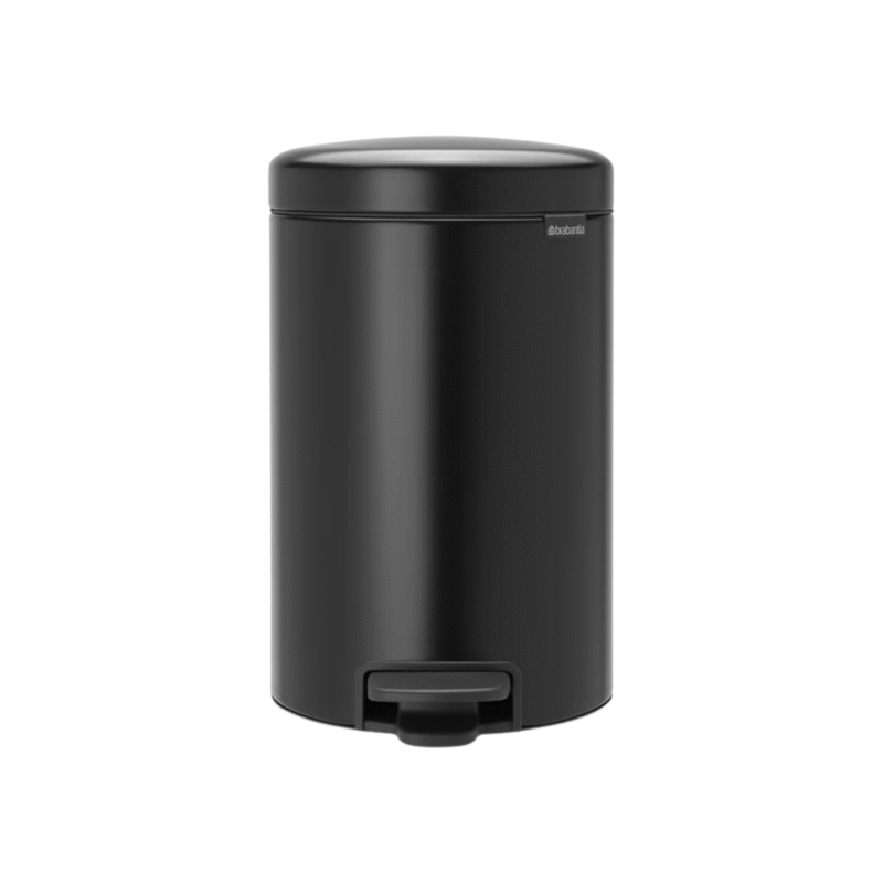 Brabantia NewIcon Pedal Bin 12L - Matt Black