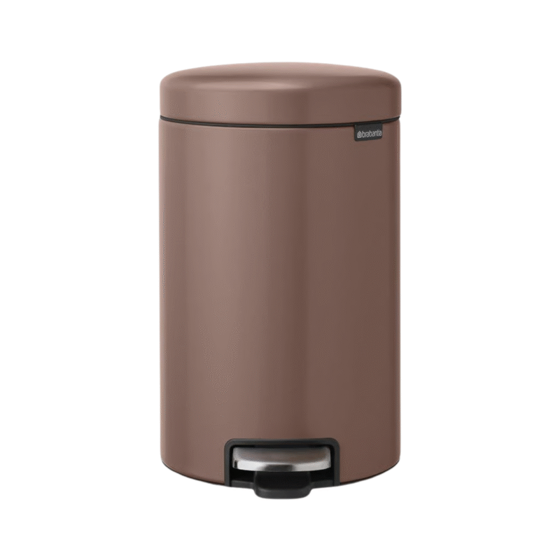 Brabantia NewIcon Pedal Bin 12L - Satin Taupe