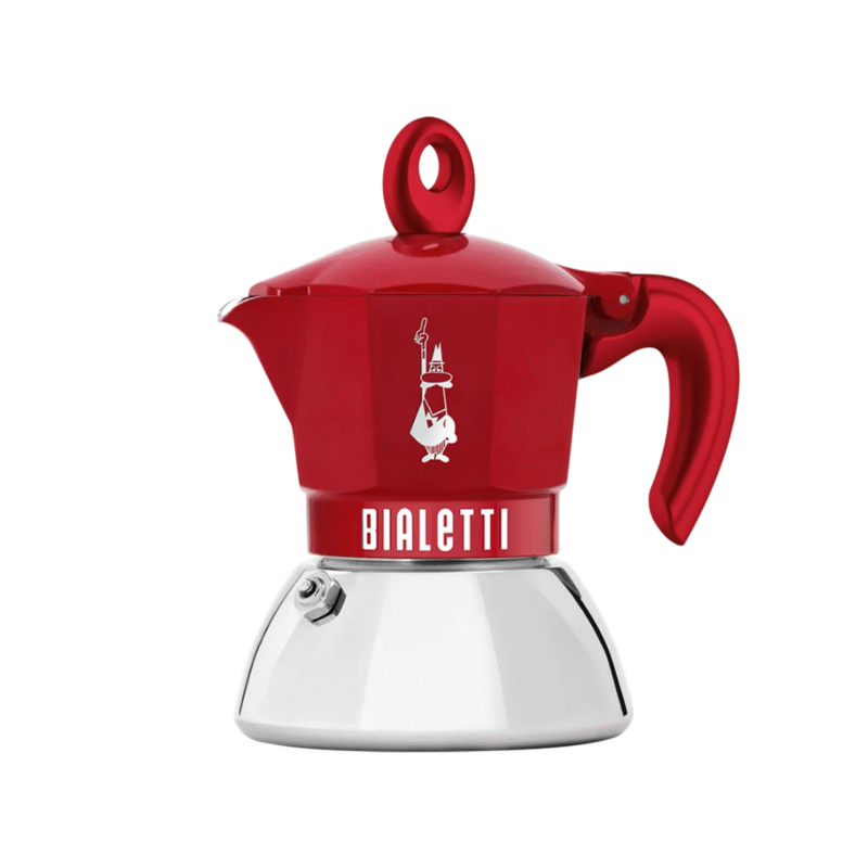 Bialetti Exclusive Moka Induction (Red, 4 Cups)