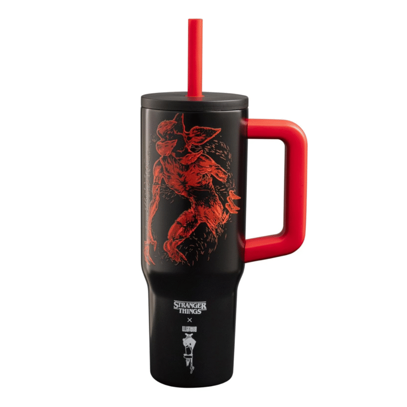 Bialetti Stranger Things Tumbler with Straw & Handle 900ml