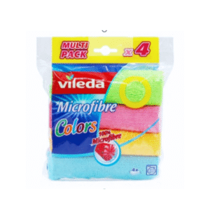 Vileda Microfibre Colour Cloth 4S