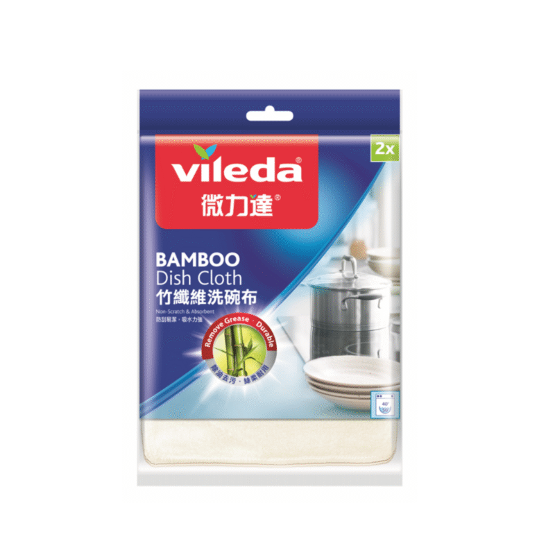 Vileda Bamboo Dish Cloth 2's