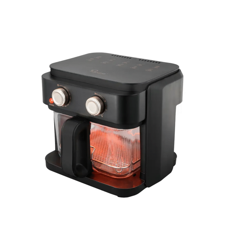 La gourmet Crystalline Air Fryer 5.5L (Matt Black)