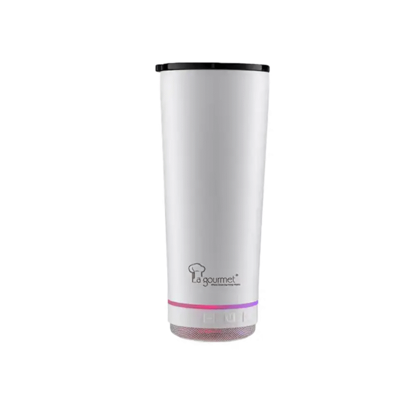 La gourmet Hydrotune 600ml Thermal Mug - White