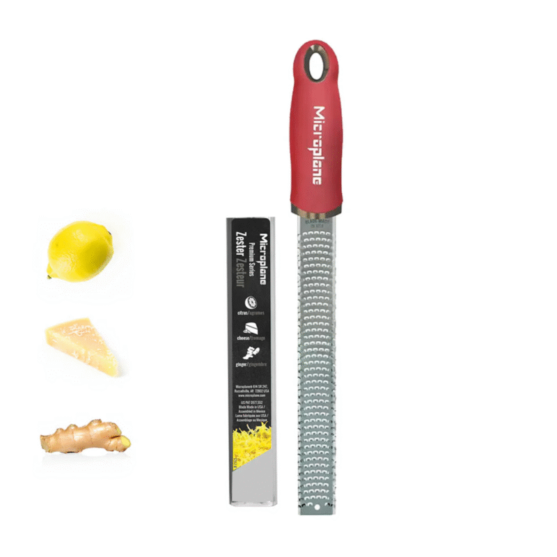 Microplane Zester Grater - Pomegranate Red