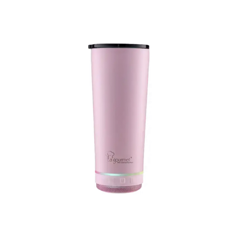 La gourmet Hydrotune 600ml Thermal Mug - Pink