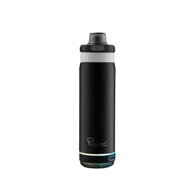 La gourmet Hydrotune 500ml Thermal Bottle - Black