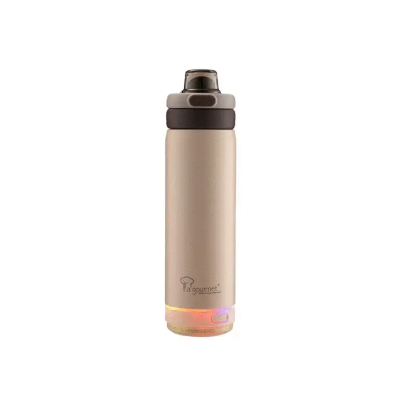 La gourmet Hydrotune 500ml Thermal Bottle - Biege