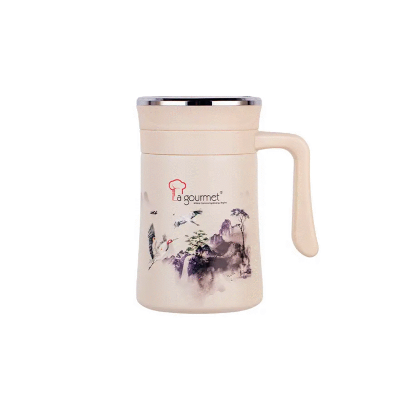 La gourmet Vintage 500ml Mug - Milk Tea