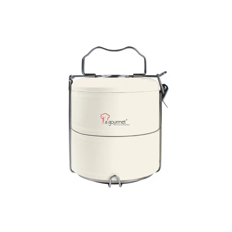 La gourmet Vintage 2-Tier Tiffin Carrier