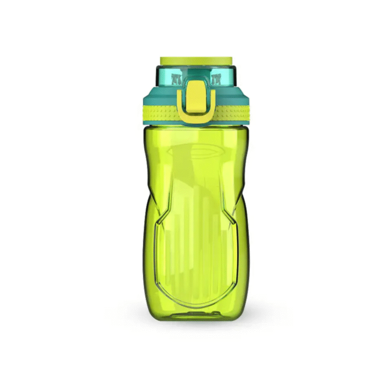 La gourmet Sassy 500ml Straw Cap Tritan Bottle - Lime Green