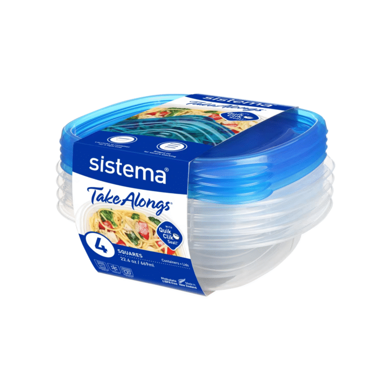 Sistema TakeAlongs™ 669ml Square (4pcs/pack)