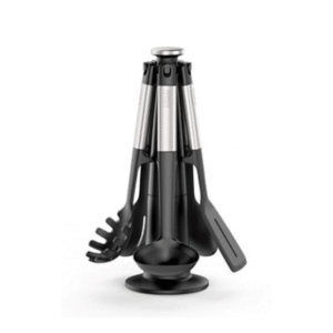 Joseph Joseph Elevate™ Stainless-steel Silicone 5pcs Utensils Carousel Set