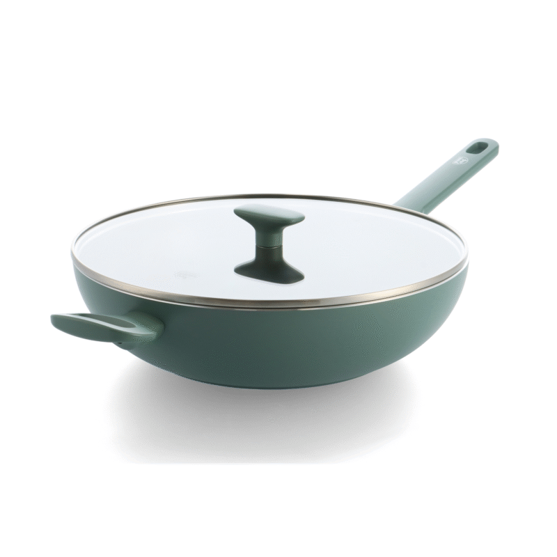 GreenChef Tones 32cm/5.5L Covered Wok