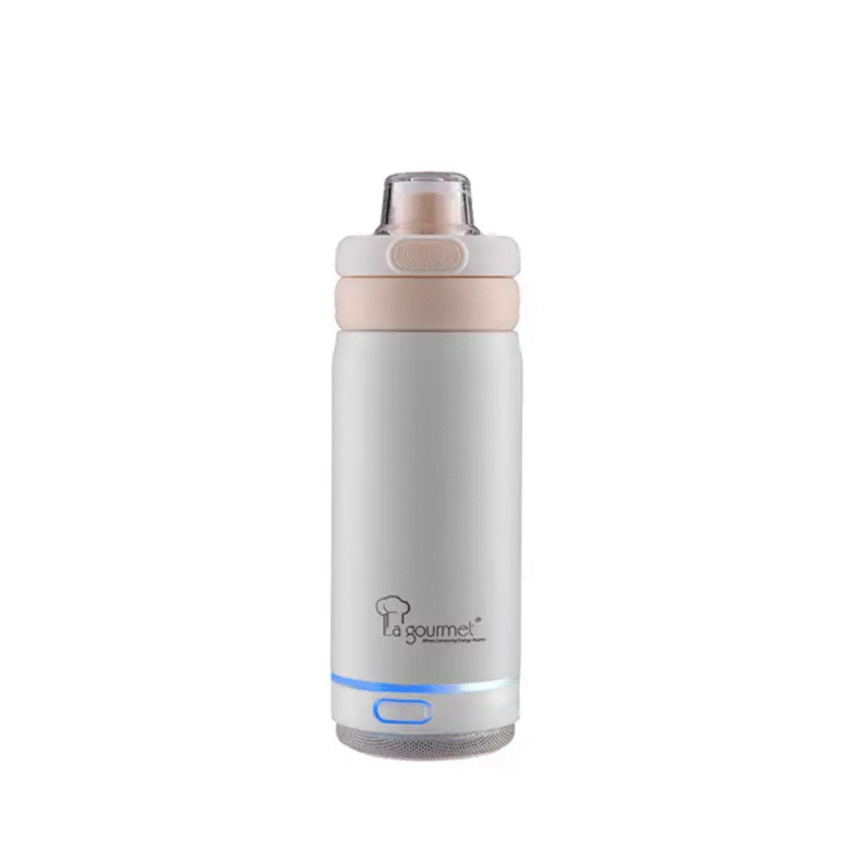 La gourmet Hydrotune 350ml Thermal Bottle - White