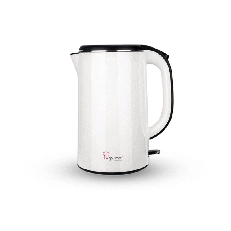 La gourmet Healthy Seamless Electric Kettle, 1.8L (Pearl White)