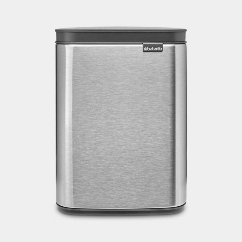 Brabantia Bo Bin 4L - Matt Steel Fingerprint Proof