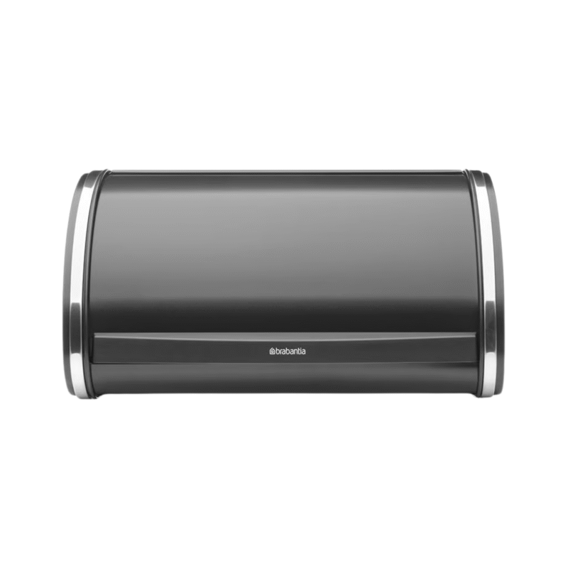 Brabantia Roll Top Bread Bin - Medium - Matt Black