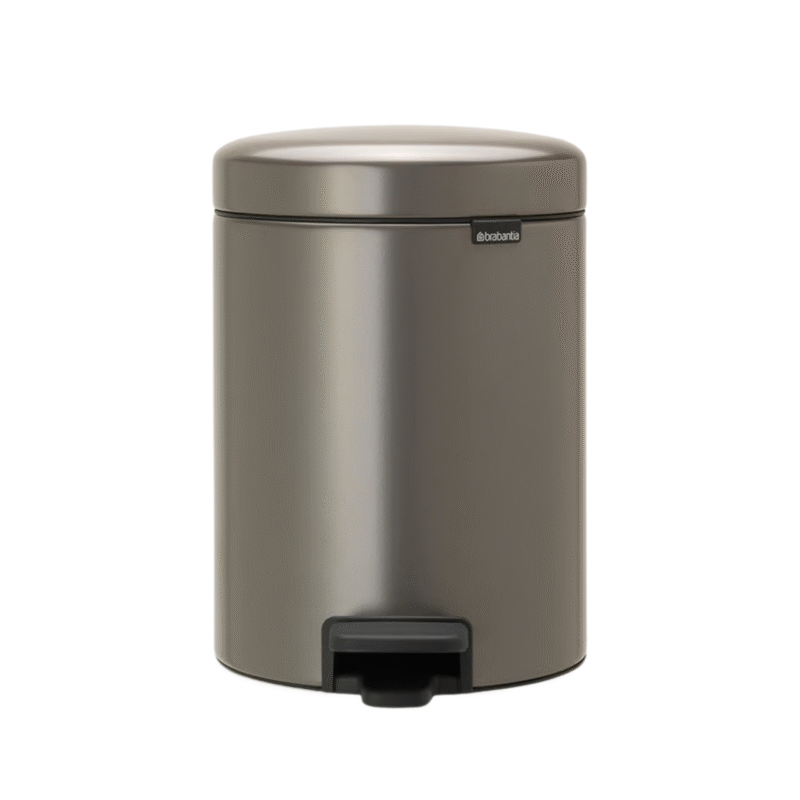 Brabantia NewIcon Pedal Bin 5L - Platinum
