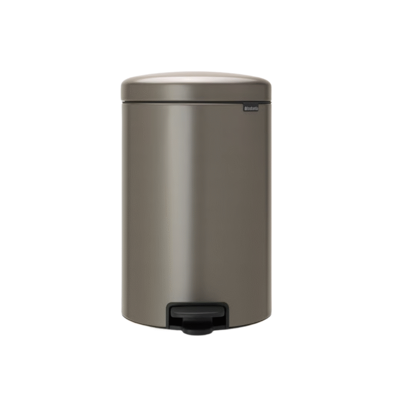 Brabantia NewIcon Pedal Bin 20L - Platinum