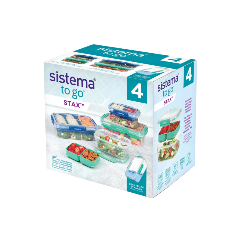 Sistema Stax To Go 4pcs Pack