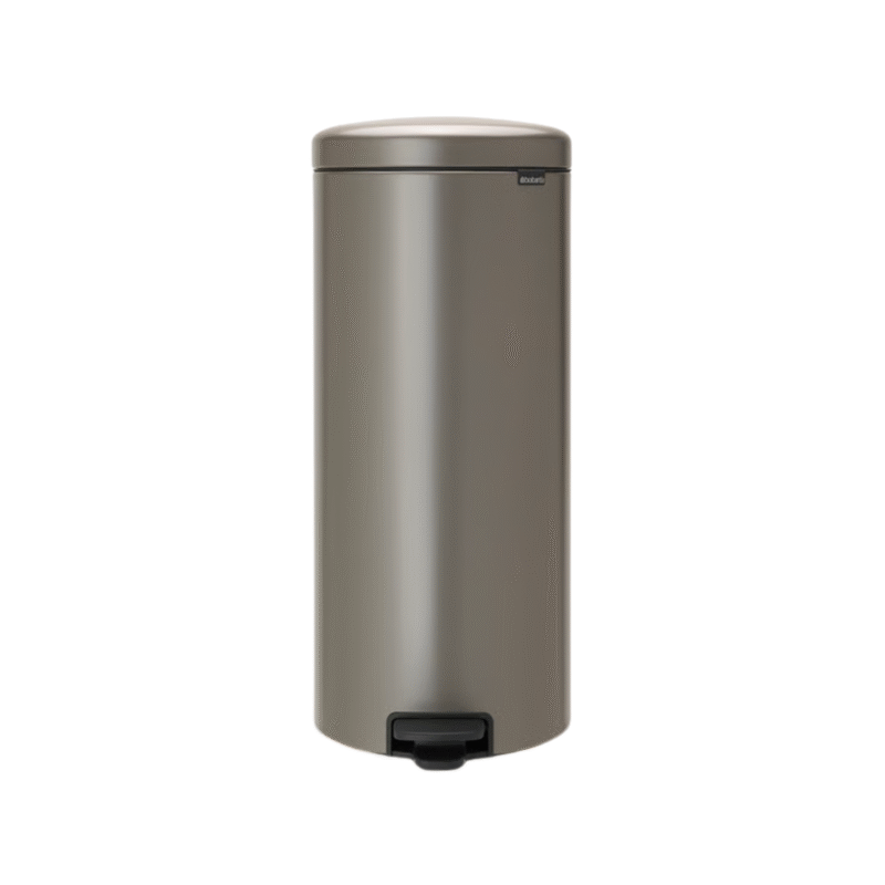 Brabantia NewIcon Pedal Bin 30L - Platinum