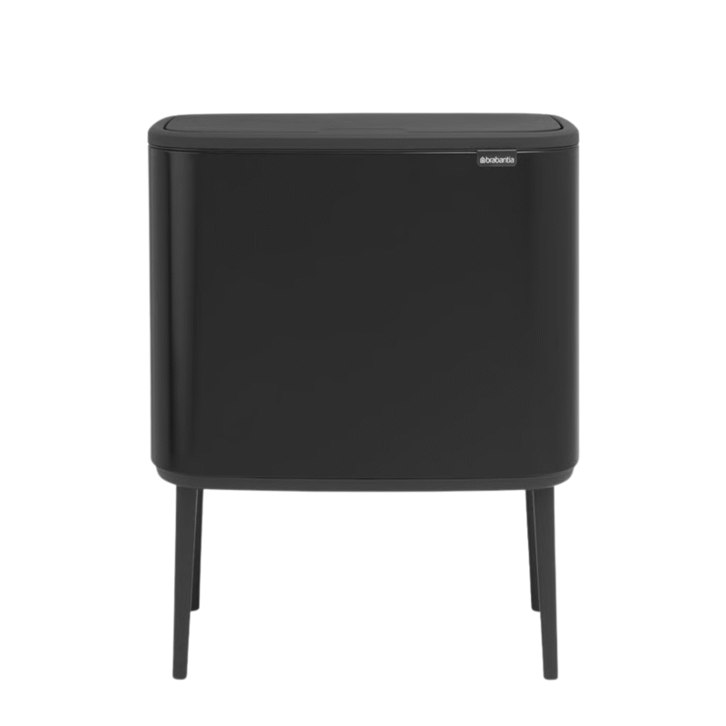 Brabantia Bo Touch Bin 11+23L - Matt Black