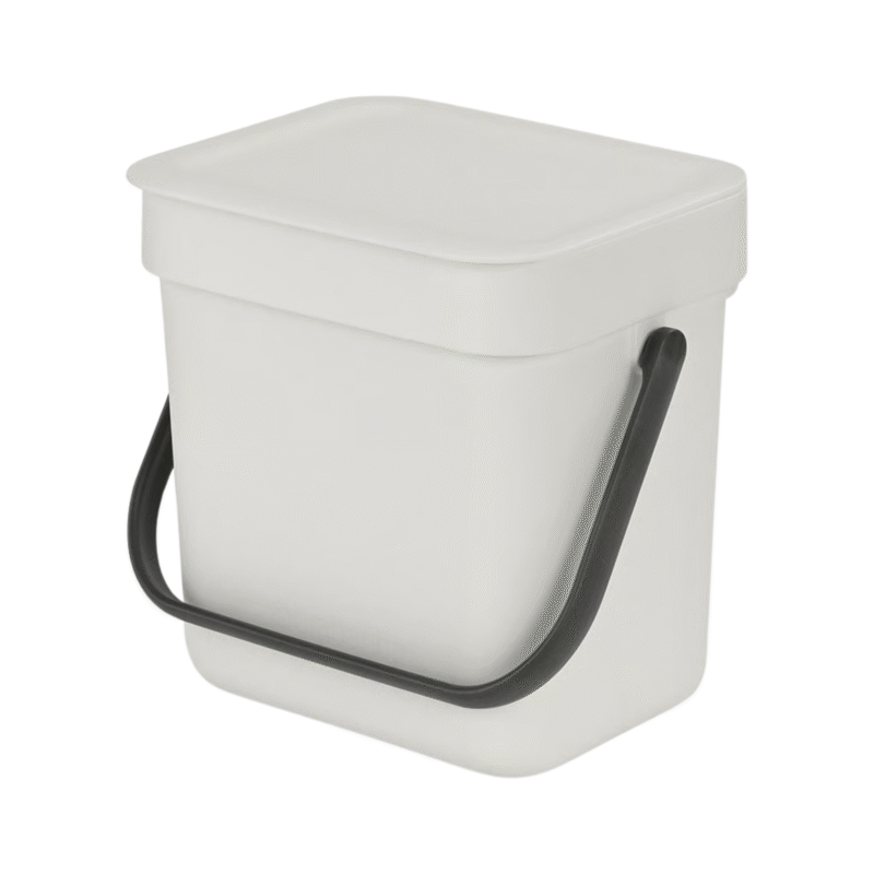 Brabantia Sort & Go Waste Bin 3L - Light Grey