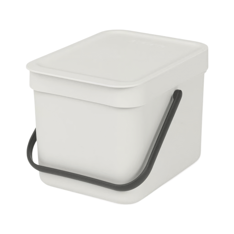 Brabantia Sort & Go Waste Bin 6L - Light Grey