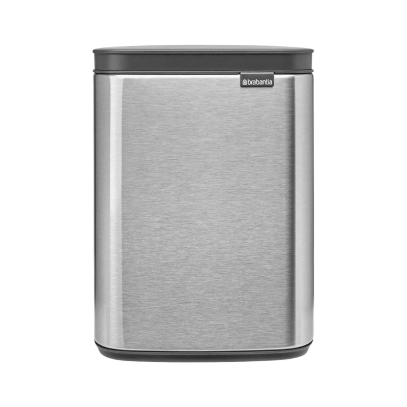 Brabantia Bo Bin 4L - Matt Steel Fingerprint Proof