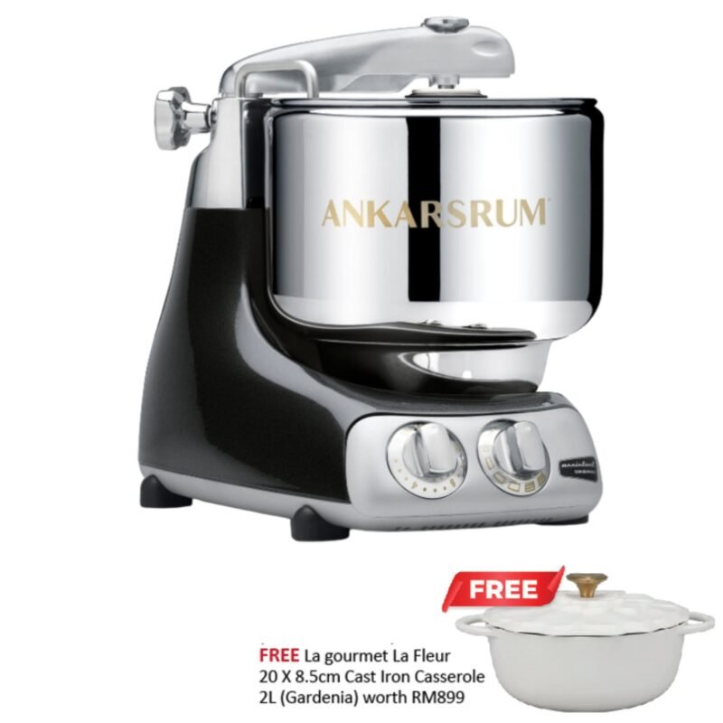 Ankarsrum Assistent Original Stand Mixer - Black Diamond