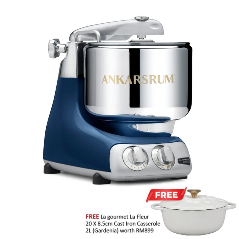 Ankarsrum Assistent Original Stand Mixer - Ocean Blue