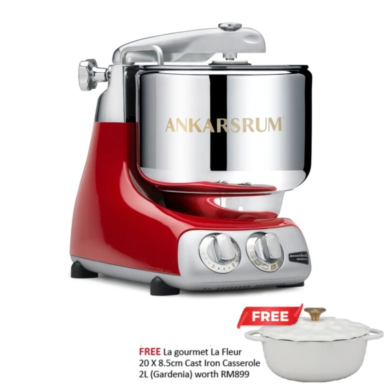 Ankarsrum Assistent Original Stand Mixer - Red