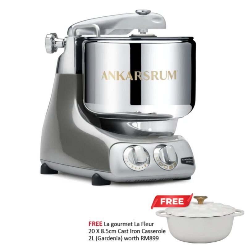 Ankarsrum Assistent Original Stand Mixer - Sparkling Grey