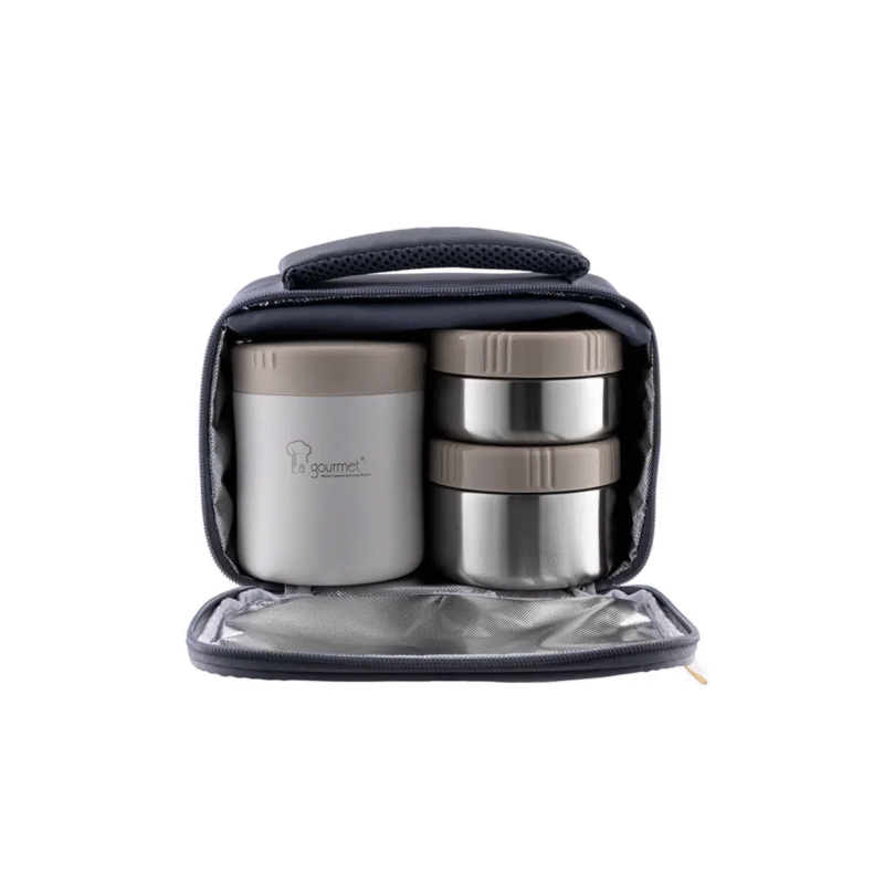 La gourmet Autumn Lunch Set - Taupe Beige