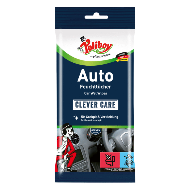 Poliboy Car Wet Wipes 20's
