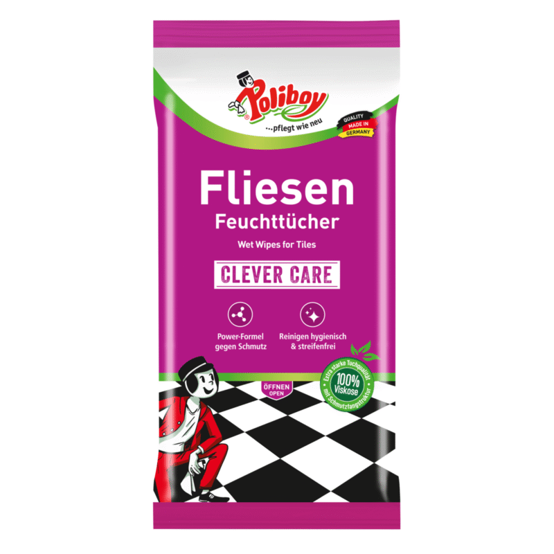 Poliboy Tile Wet Wipes 15's