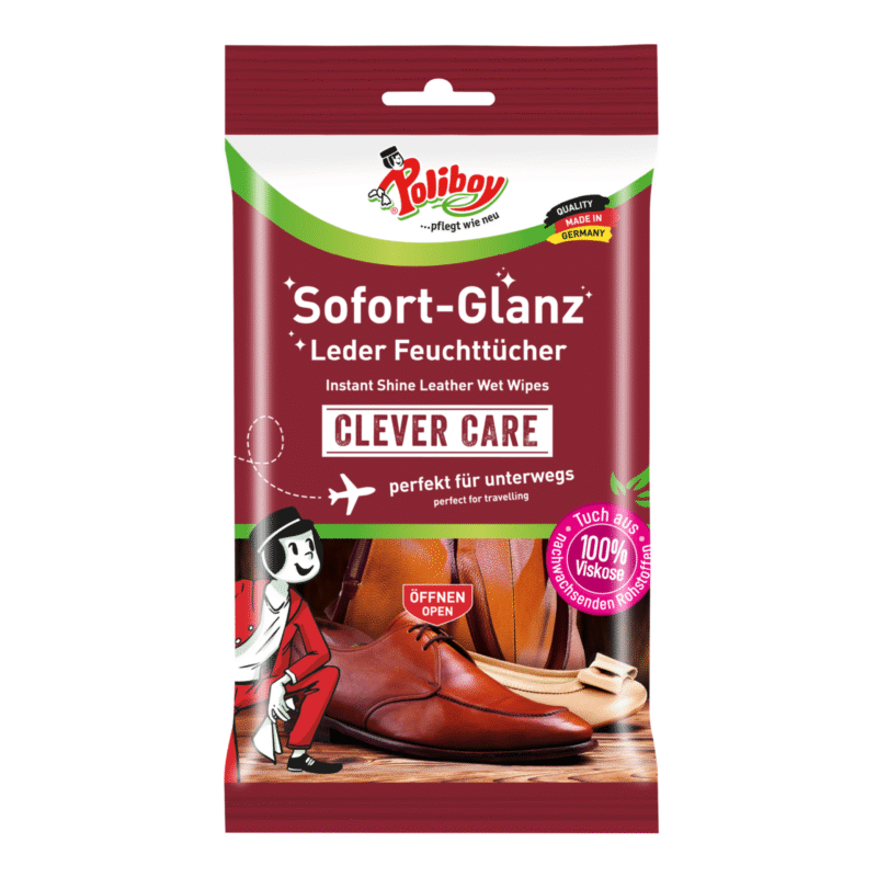 Poliboy Shoe Care Wet Wipes 10's