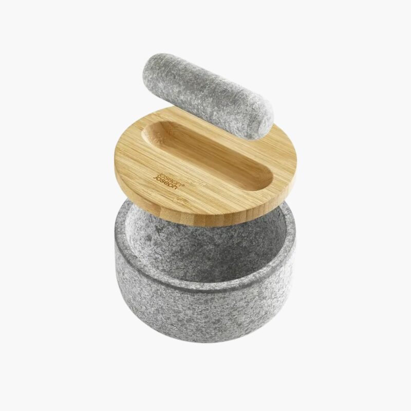 Joseph Joseph Dash Pestle & Mortar with Bamboo Lid (Granite)
