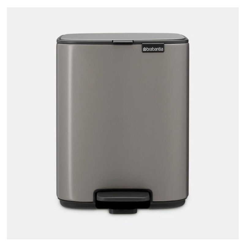 Brabantia BO Pedal Bin 7L - Platinum
