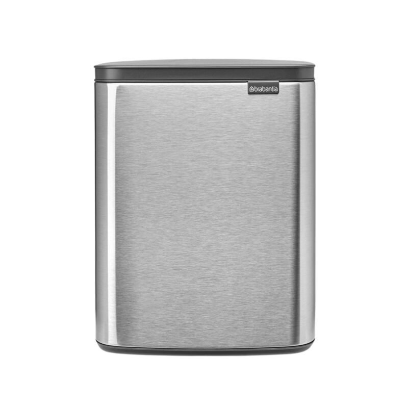 Brabantia BO Bin 12L - Matt Steel Fingerprint Proof