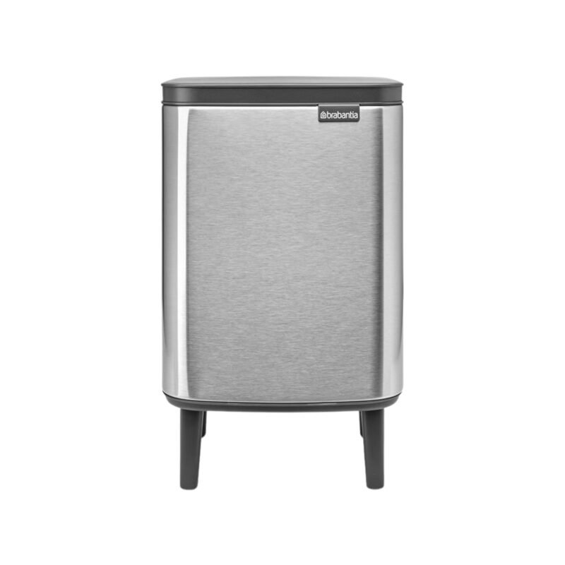 Brabantia Bo Bin Hi 7L - Matt Steel Fingerprint Proof